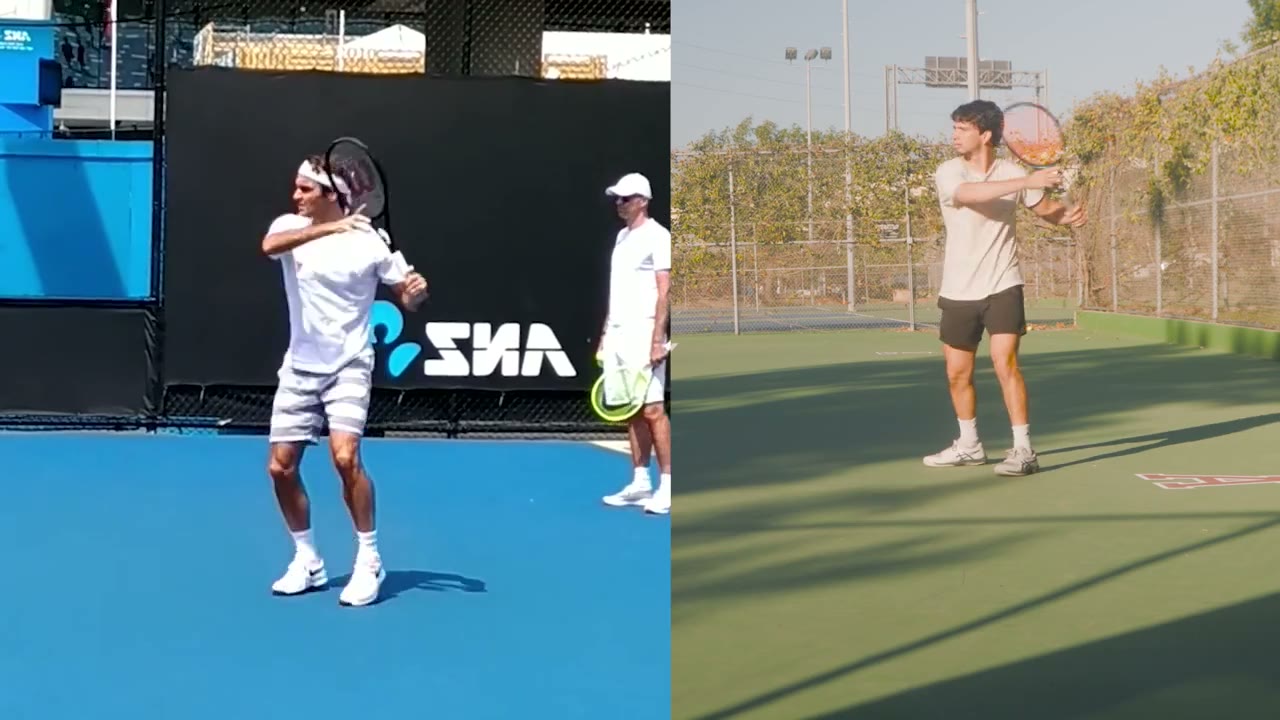 Coaching a Federer forehand